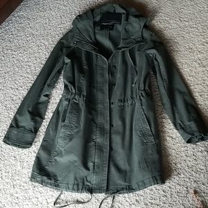 Lucky green hooded jacket S
